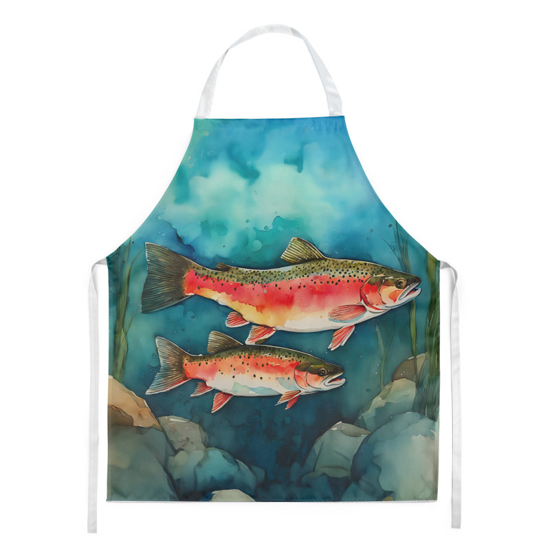 No Pattern Bib Apron