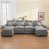 Grey Chenille