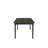 Weathered Gray Finish Dining Table