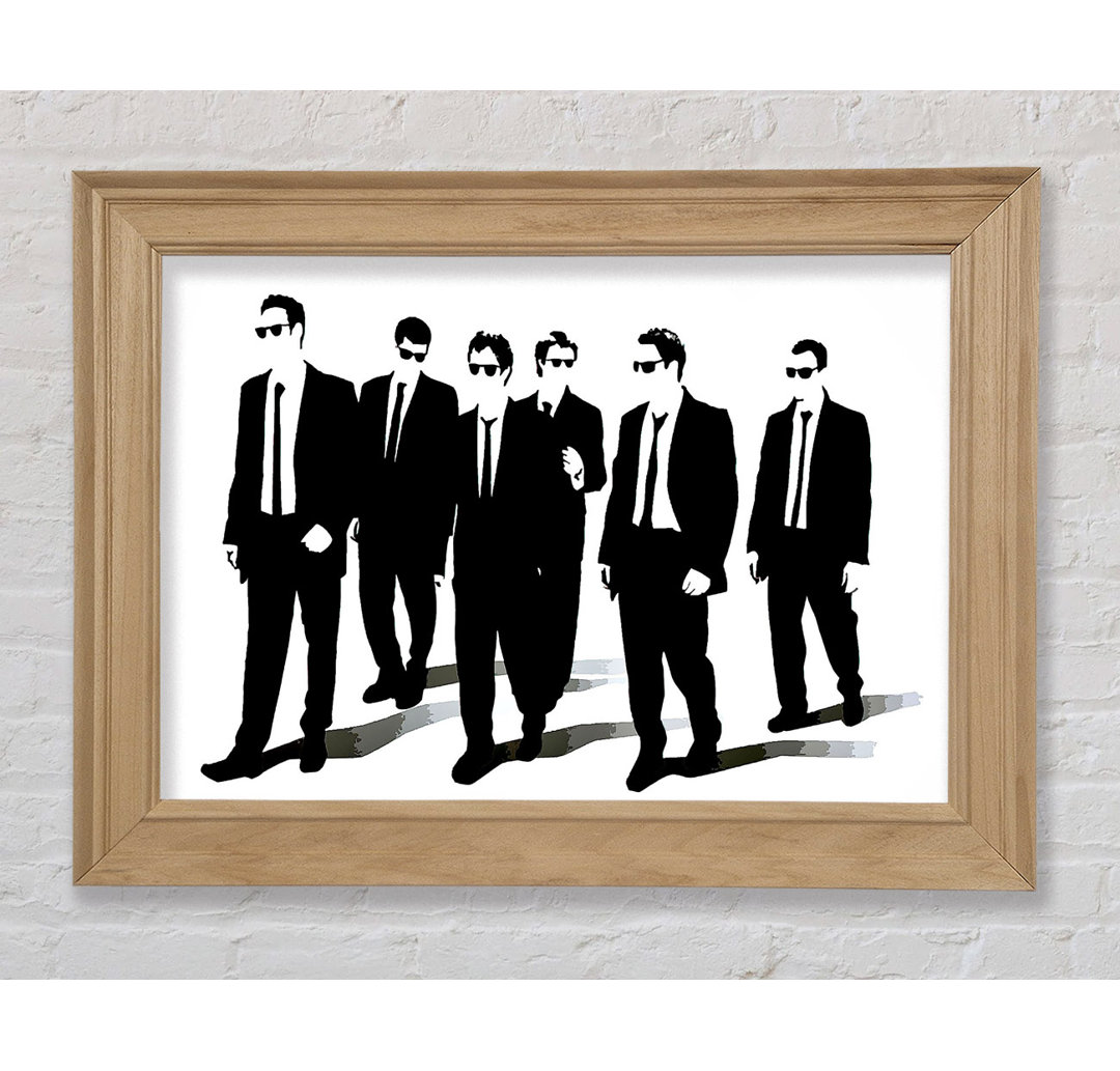 Reservoir Dogs Walking - Einzelne Bilderrahmen Kunstdrucke