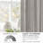 Semi Sheer Grommet Linen Chris Stripe Patterned Curtains-410756930-405033865