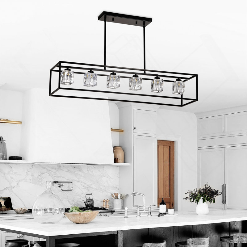 6-Light Farmhouse Chandelier