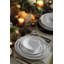 Hadeal Piece Porcelain China Dinnerware Set - Service for 6