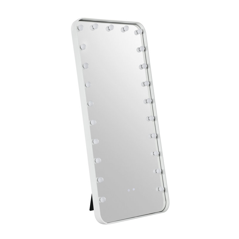 Jensen Freestanding Led Full Length Mirror, White