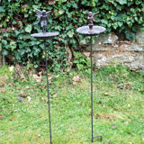 Depardieu Metal Freestanding Decorative Bird Feeder