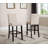Fabric Bar Stools with Nailhead Trim, Set of 2-265215220