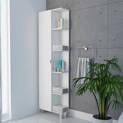 5-Shelf Linen Cabinet