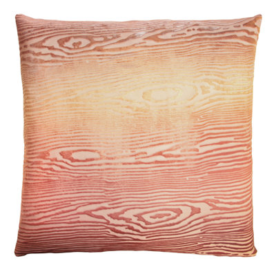 Woodgrain Rectangle Velvet Pillow Cover & Insert