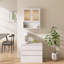 Armoire à pharmacie murale avec lumière DEL 26 po Red Barrel Studio®-650510107