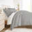 Duvet Cover Set Patterned Microfiber Ultra Soft Bedding in Ribbon-105814261