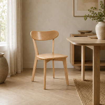 Chaise d'appoint en bois massif J Advyga