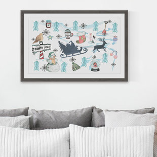 Winters Joy - Wrapped Canvas Painting