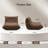 Armless Bean Bag Sofa Chair, Memory Foam Lounge, Cozy Fireside Seat,Lazy Floor Lounger- Perfect For Bedroom, Study, Or Living Room Compression-235327659
