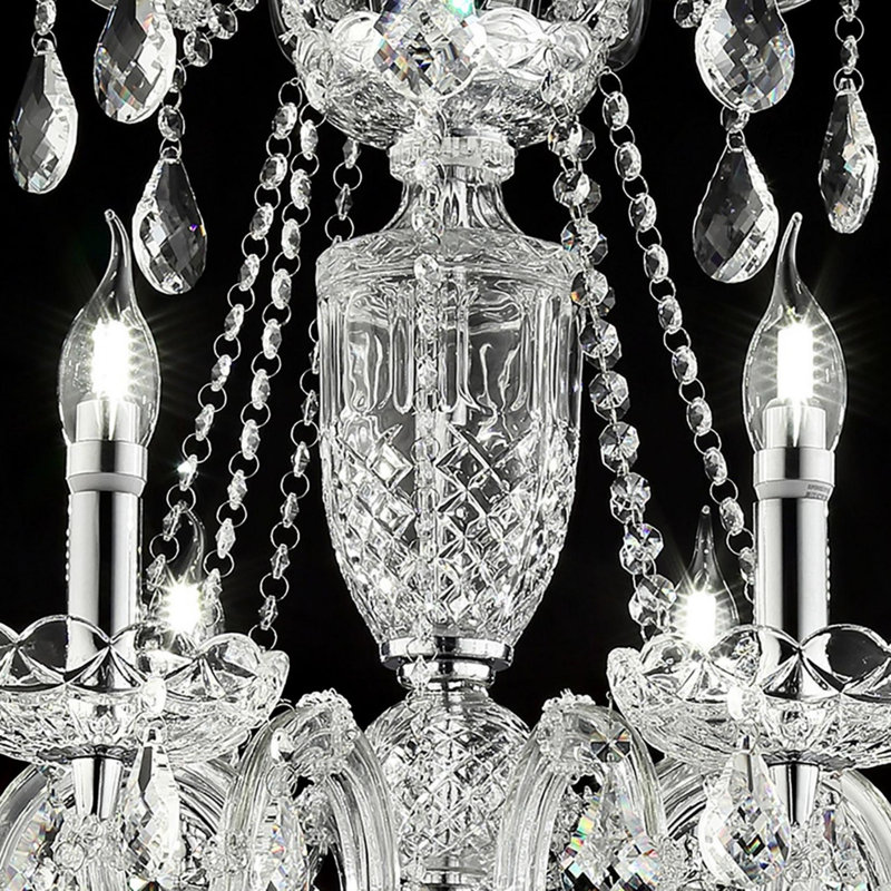 Lustre 37 lumières à DEL en cristal 37 po In Eilish