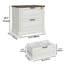 Ensemble de bureau 2 pièces Karlie-466899051