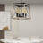 Alexia 4 - Light Dimmable Geometric Chandelier