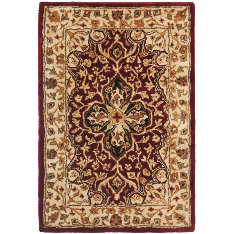 Evie New Zealand Wool Oriental Rug, Rectangle 6' x 9'