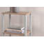 Karien 30cm W Steel Bedside Table-866199392-866199393