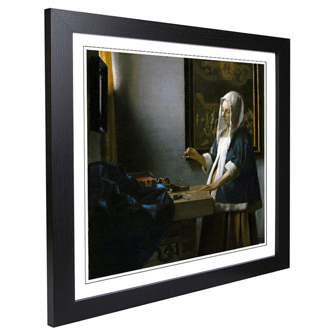 Johannes Vermeer - Single Picture Frame Painting