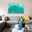 Turquoise Moment II by Joyce Combs - Painting on Canvas-50018603-56743999