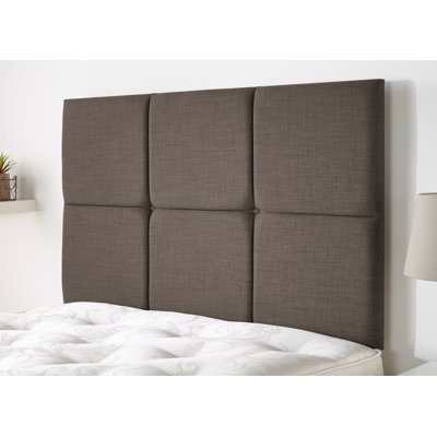 Upholstered Velvet Panel Headboard