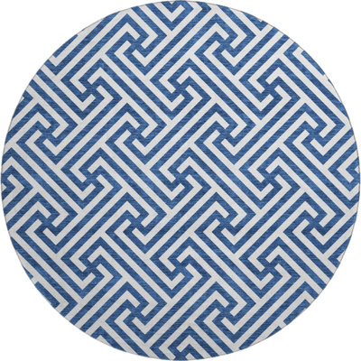 Premium Machine Washable Tweedy Blue Rug