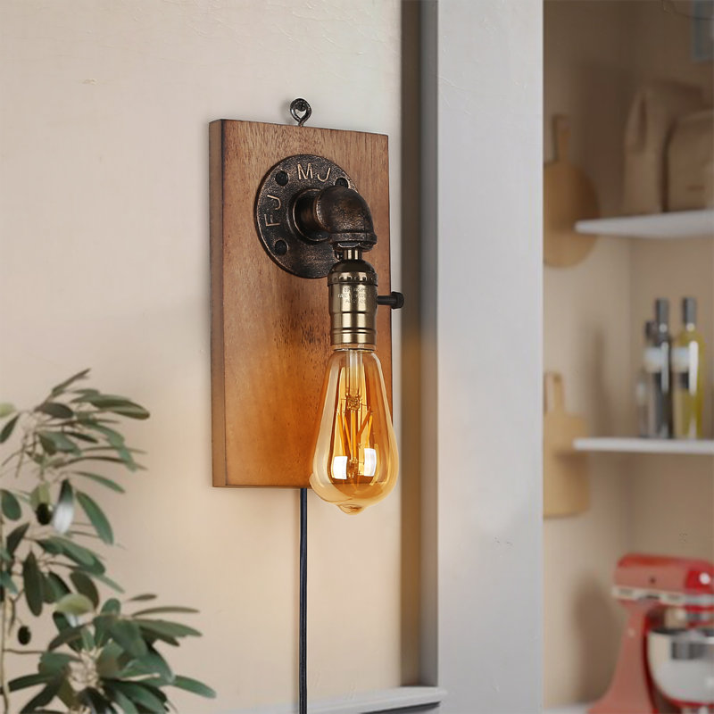Lampe murale Anastatia Antique Farmhouse