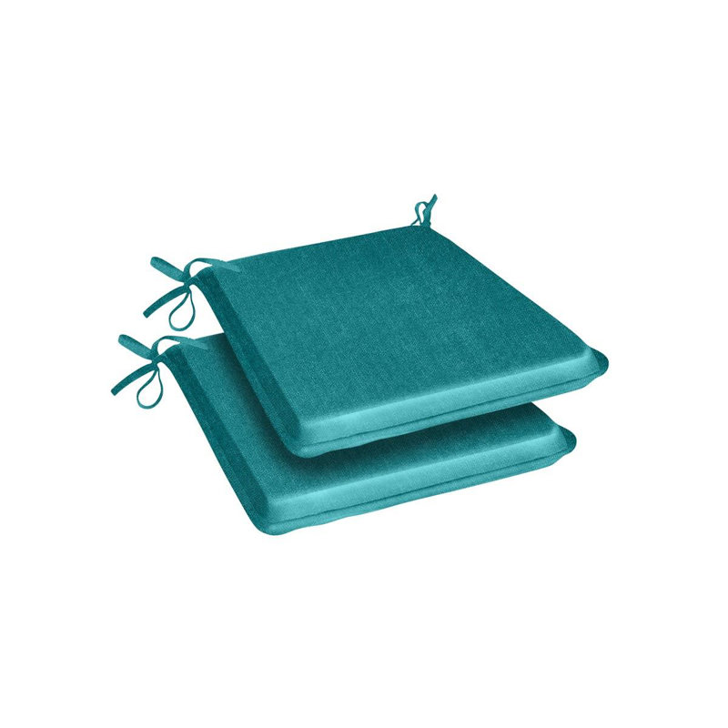 Trapezoid Water-repellent Seat Pad Set of 2, 4