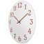 Horloge murale Cambron, blanche, 12 po