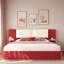 Lit plateforme tapissier avec tablettes-902076637-902076626