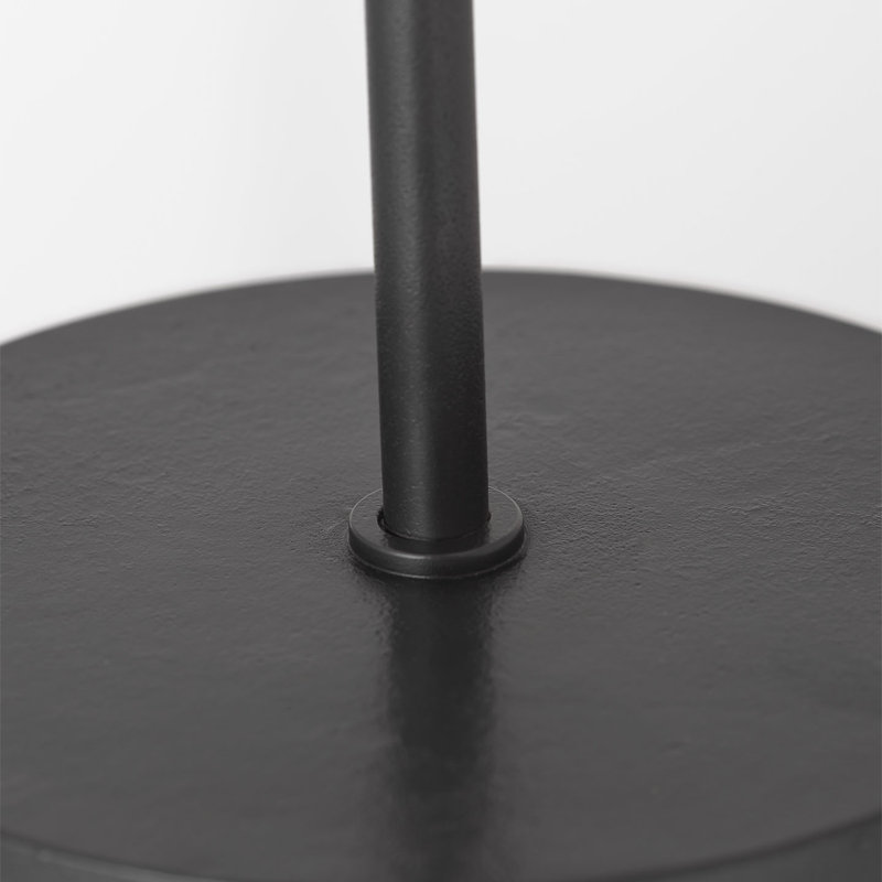 Kelly Wearstler Sene Rechargeable Table Lamp, 12.25" H x 3.25" W x 3.25" D, Black, 1.5 W