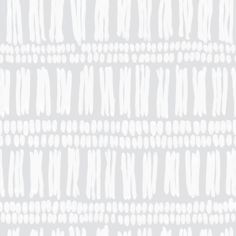 Orlo Abstract Wallpaper Roll by Susan Hable, Light Gray