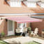 VidaXL Retractable Patio Awning-126440575-126440584-126440589