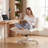 Swivel Modern Home Office Chair with Wheels Height Adjustment-1327270904