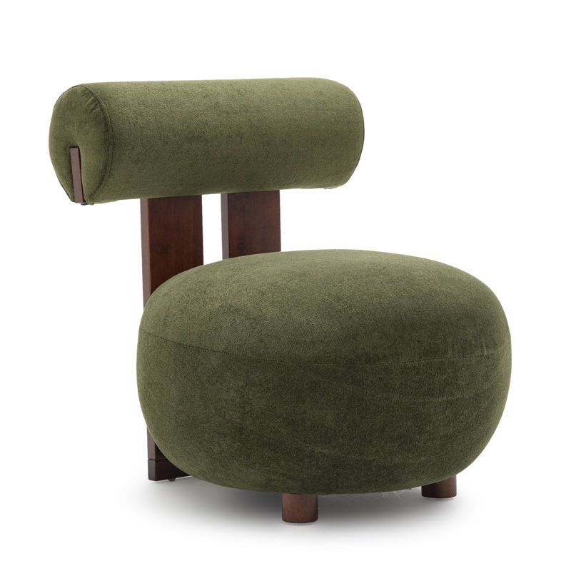 Chaise d'appoint Brynne, Vert olive