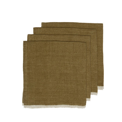 Soren Linen Solid Colour Square Napkin