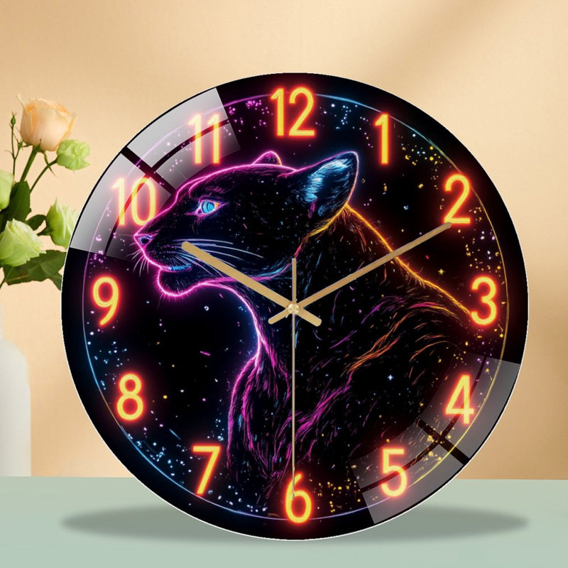 Horloge murale rétro 12 po