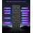 Black Low Voltage RGB Integrated LED Landscape Spotlight
