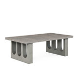 Vault Solid Wood Dining Table