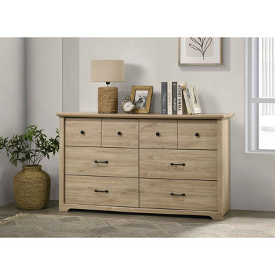 Commode 6 tiroirs avec poignées Elara