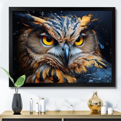 Hibou jaune hypnotisant III