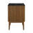 Bosse 24" Freestanding Bathroom Vanity in Brown Oak with Black Sink Top-105940851-121676151-105940852