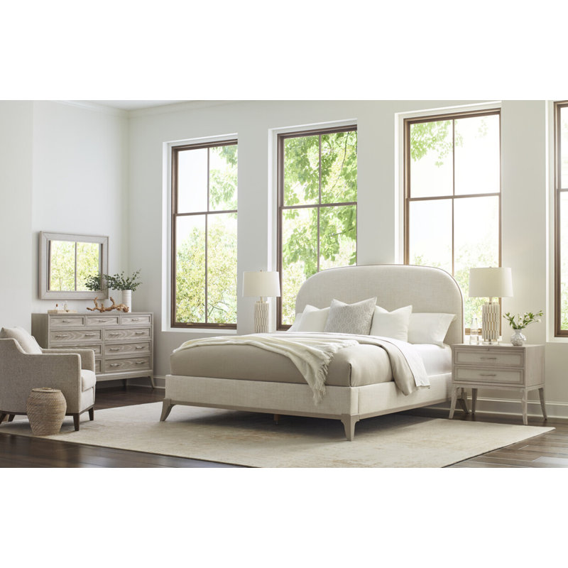 Maidstone Upholstered Bed, Sandbank, King