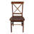 Bellmead Solid Wood Cross Back Side Chair-274613926