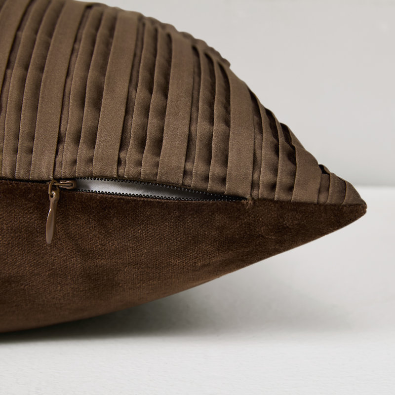 Shroom Pillow Cover Brown, Brown