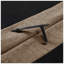 Canapé d'angle modulaire 4 places en chenille, assise profonde, UI Furniture, 138,5 po L x 33,8 po P x 35,4 po H