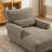 Jazier Upholstered Chaise Lounge with Adjustable Backrest-882745177