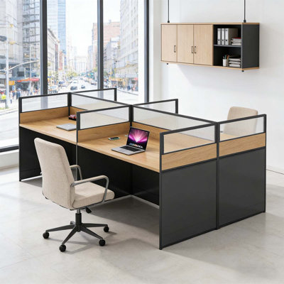 4-Person Benching Workstation
