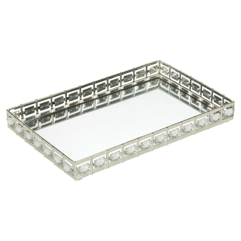 Whittington Silver Tray, 4.5cm H x 32cm W x 24cm D