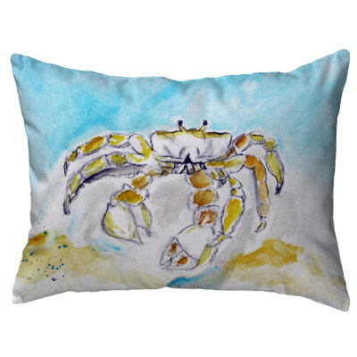  Ghost Crab Indoor/Outdoor Lumbar Pillow